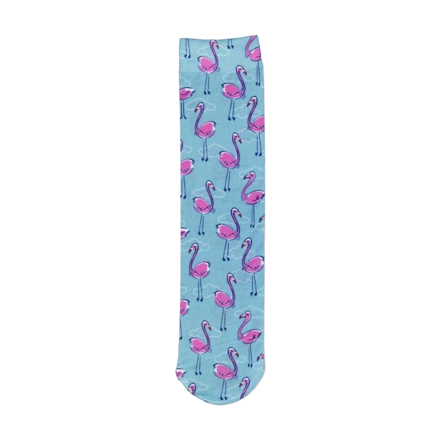 Ovation Ladies Flamingos & Pearls Over The Calf Boot Socks 464158-2151