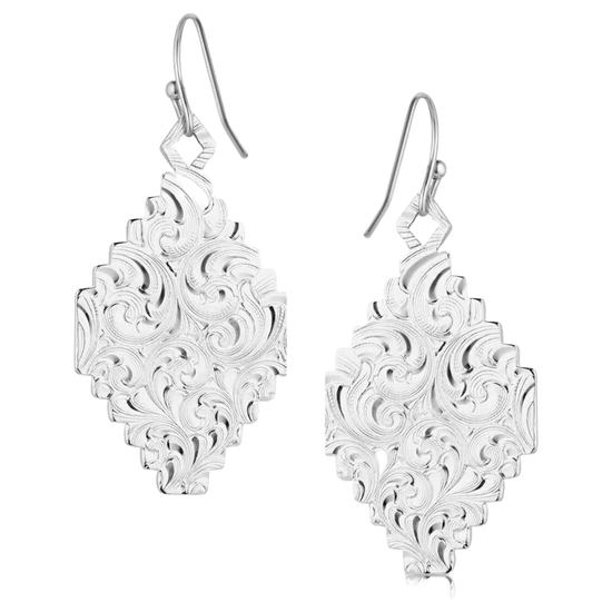 Montana Silversmiths Diamond Of The West Turquoise Earrings ER5661