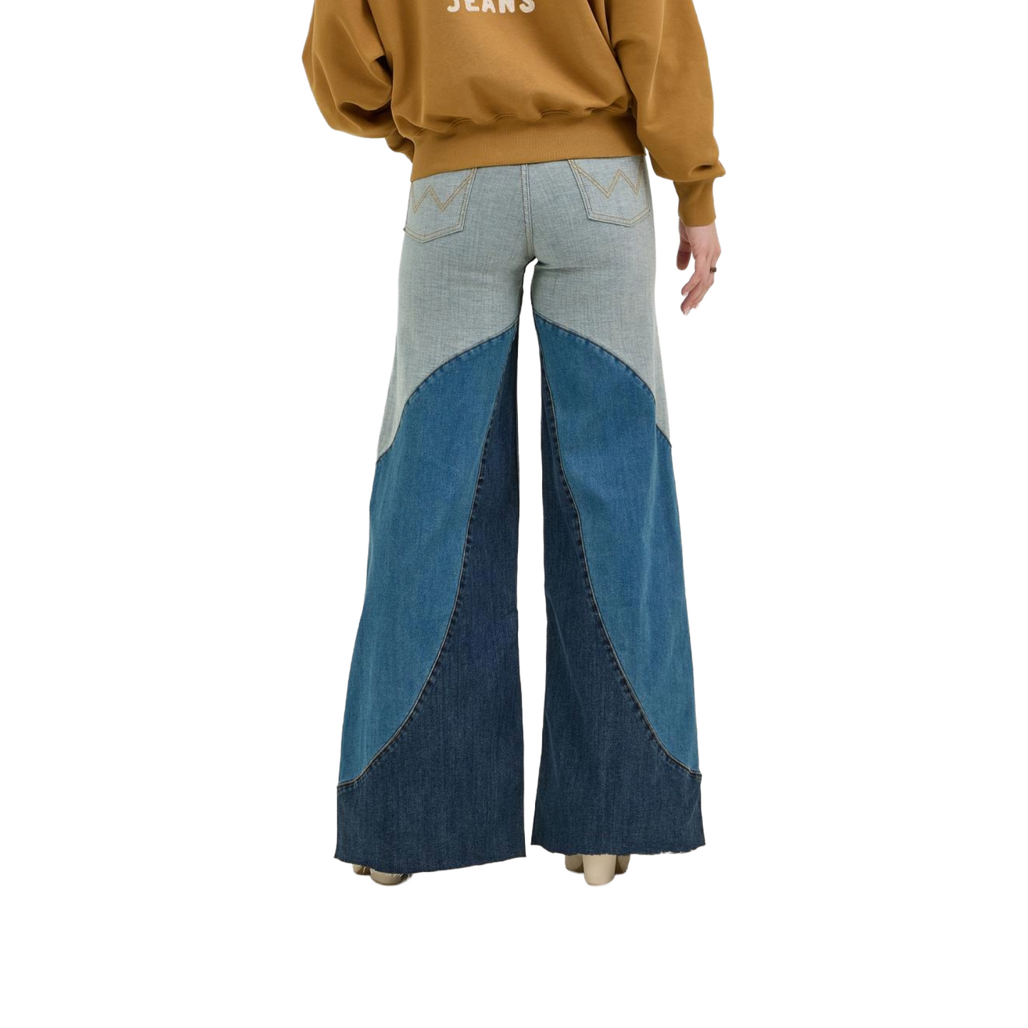 Wrangler X Lainey Wilson Ladies Pieced Wide Leg Denim Pant 112375655