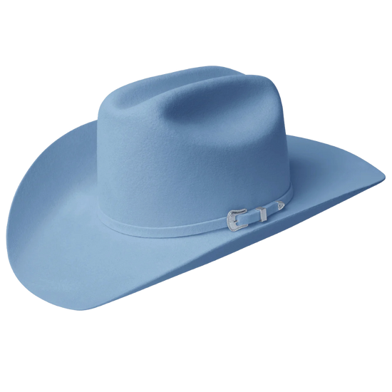 Bailey Lightning 4X Dusk Blue Wool Western Hat W0604A-DB435