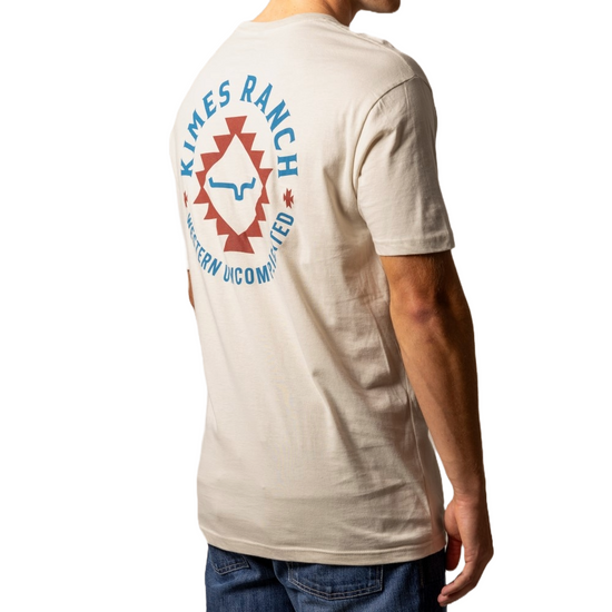 Kimes Ranch Men's Vaugh Western Graphic Sand T-Shirt MSH0000134-BE007