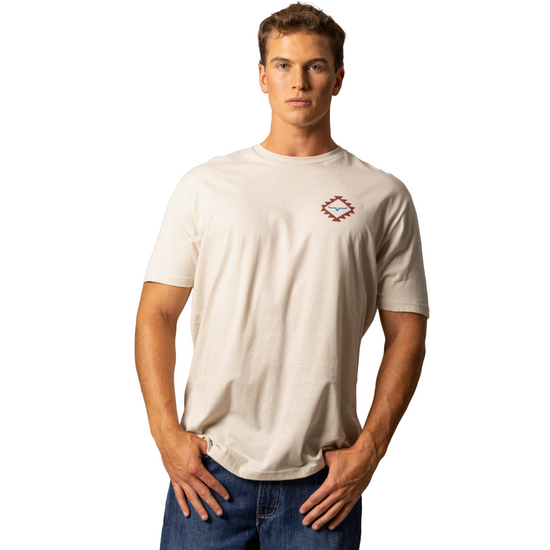 Kimes Ranch Men's Vaugh Western Graphic Sand T-Shirt MSH0000134-BE007