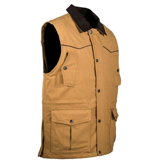 Outback Trading Company® Men's Cattleman Canvas Vests 29746-CVS