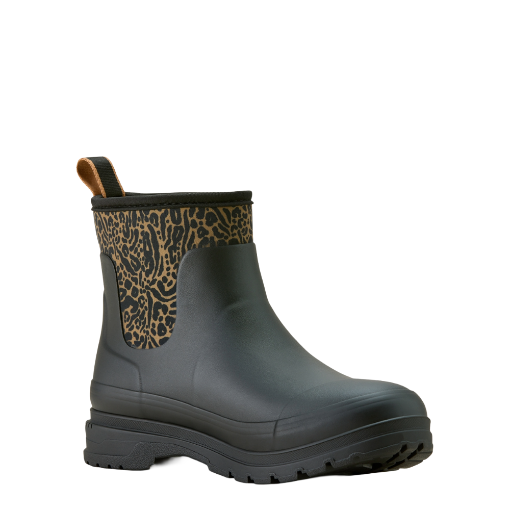 Ariat Ladies Kelmarsh Black Shortied Rubber Boot 10063925