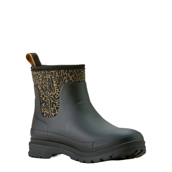 Ariat Ladies Kelmarsh Black Shortied Rubber Boot 10063925