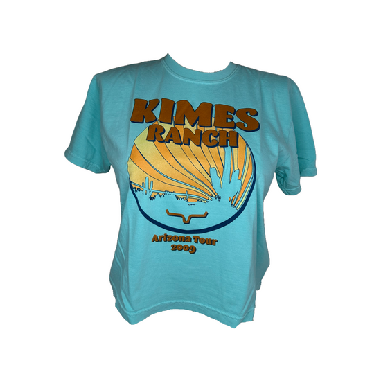 Kimes Ranch Ladies Psyche Tour Mint Graphic T-Shirt S24W12S3A0C116