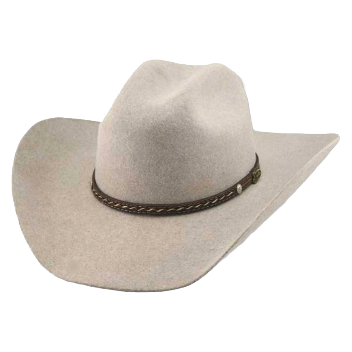 Justin Men's 6X Crowell Western Natural Felt Hat JF0630CROW44