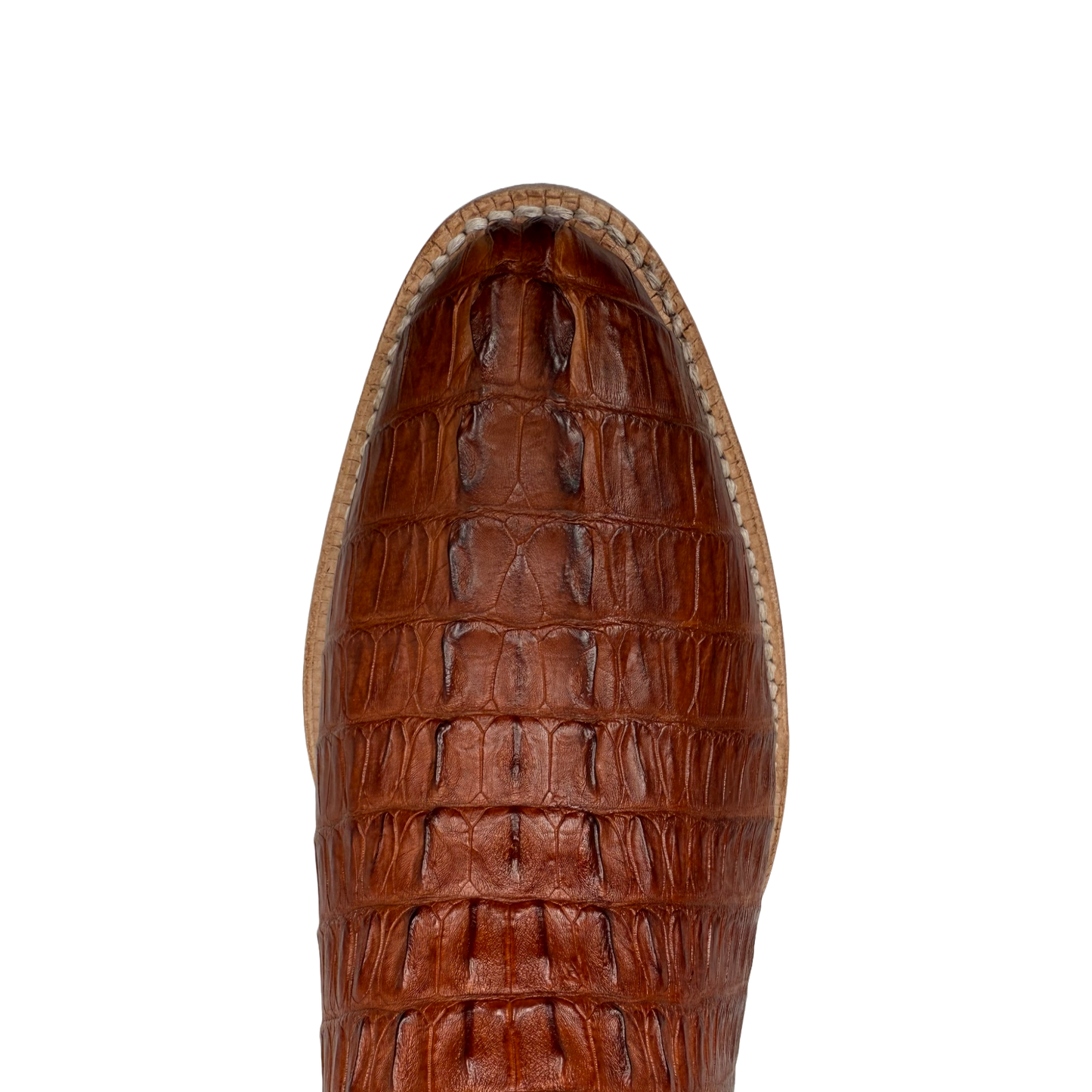 R.Watson Men's Brandy Vintage Hornback Brown Western Boot RW3012-3