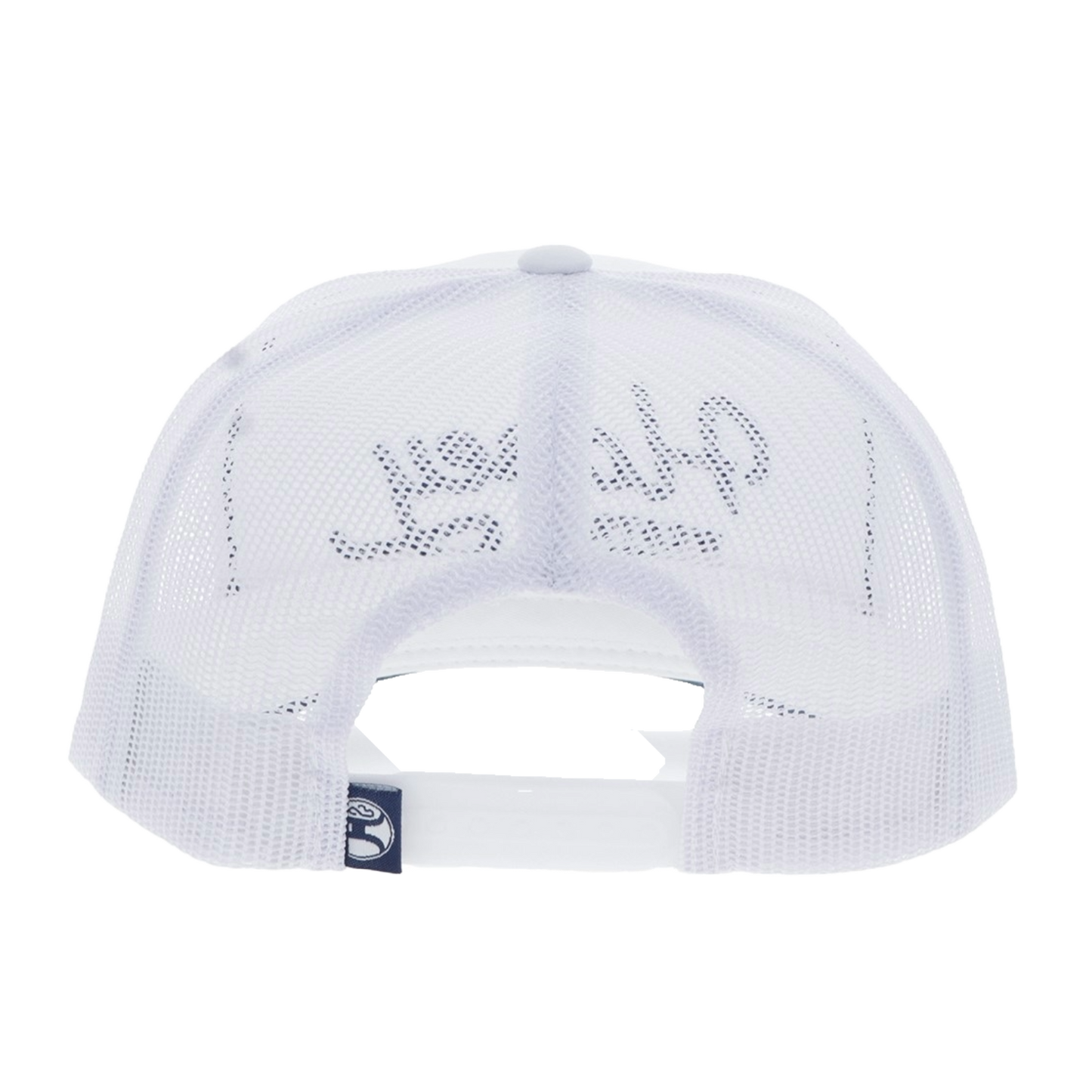 Hooey Men's OG 5-Panel White & Maroon Snapback Hat 2560T-WHMR