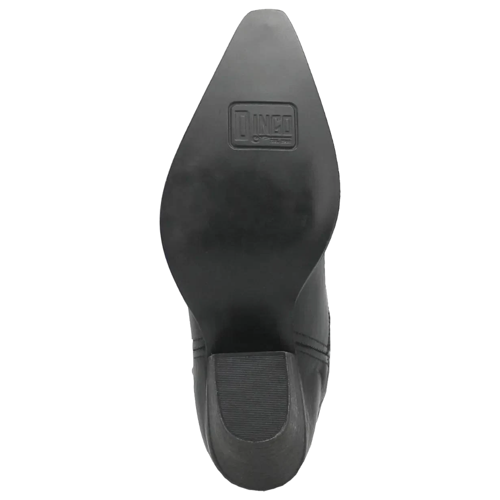 Dingo Ladies Raisin Kane White Leather Tall Boots DI167-WH