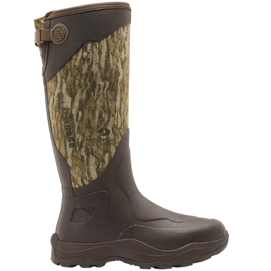 Lacrosse Men's Alpha Agility 17" Mossy Oak Bottomland Boot 302474