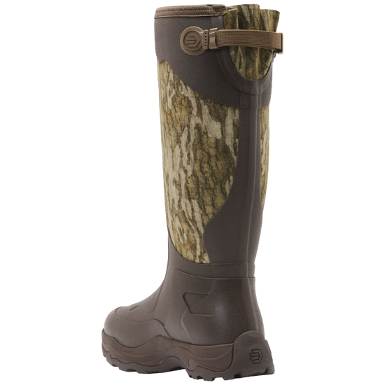 Lacrosse Men's Alpha Agility 17" Mossy Oak Bottomland Boot 302474