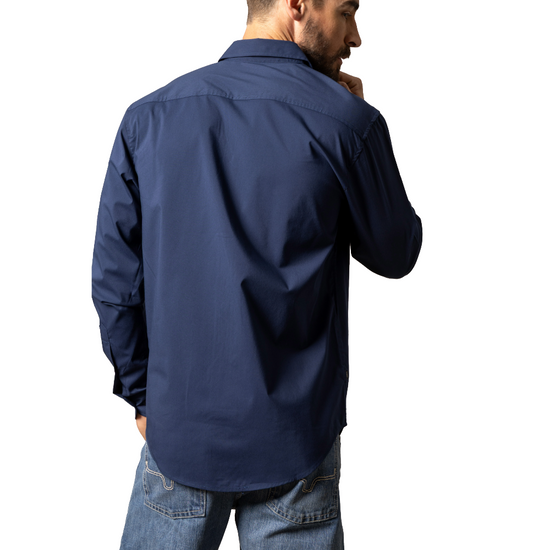 Kimes Ranch® Men's KR Team Navy Button Down Dress Shirt MDS0000064-BL004