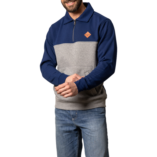 Kimes Ranch® Men's Diamond Head Navy & Grey Pullover MSW0000010-BL064