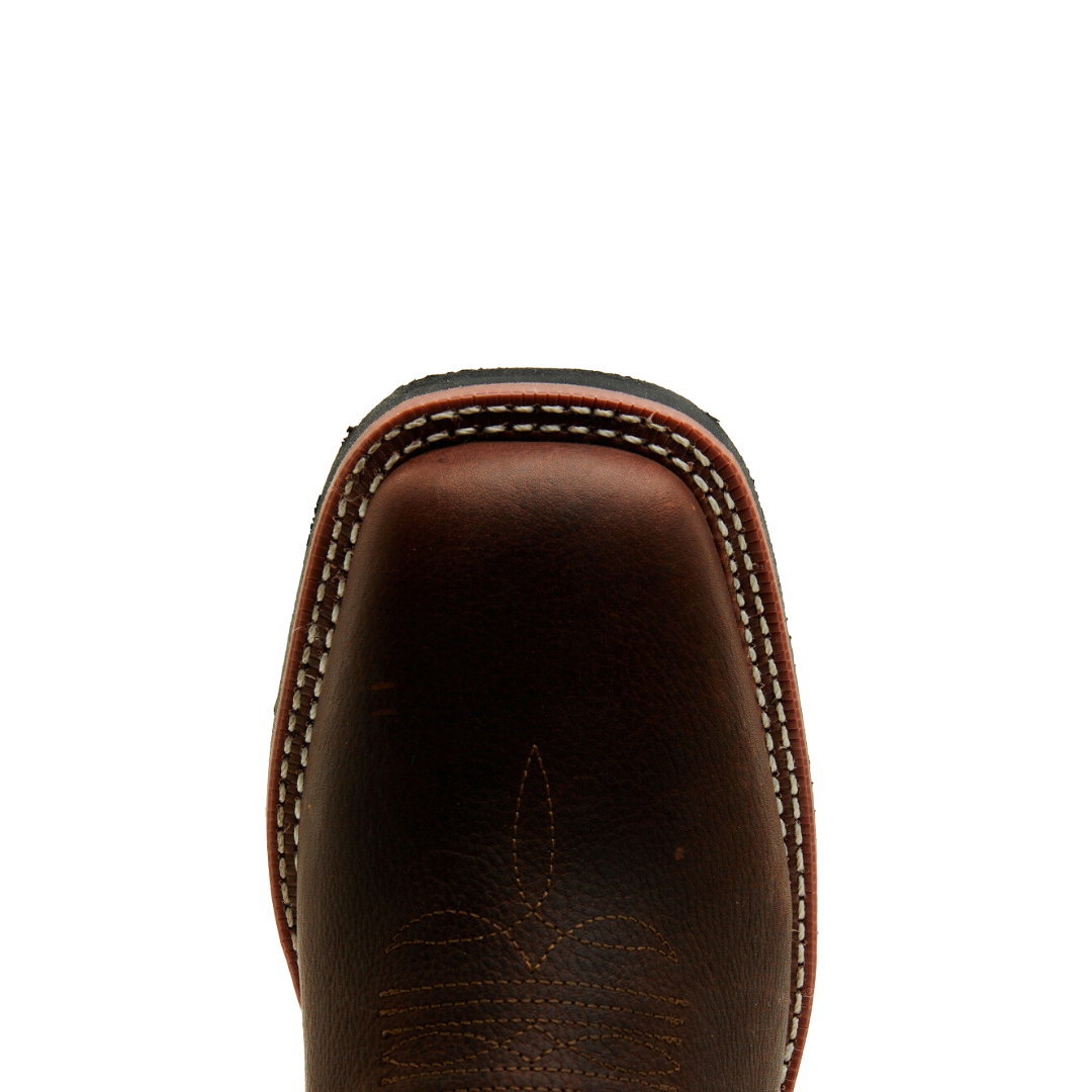 Laredo Men's Devin Dark Brown Leather Ankle Boot 70010