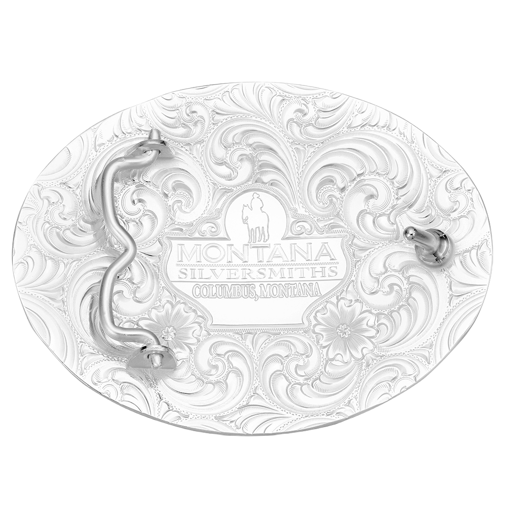 Montana Silversmiths The Cowboys Way Belt Buckle 57710 - Wild West Boot Store