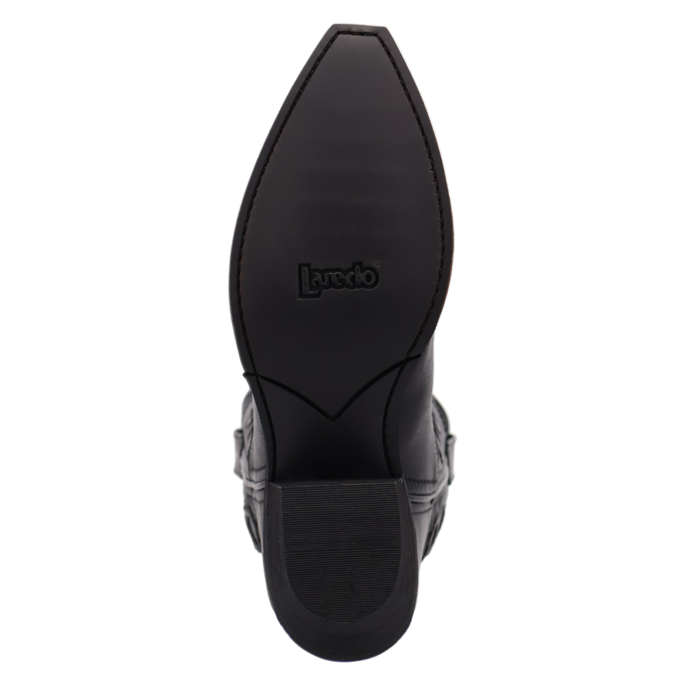 Dan Post Ladies Reva Black Leather Boot 20045 - Wild West Boot Store