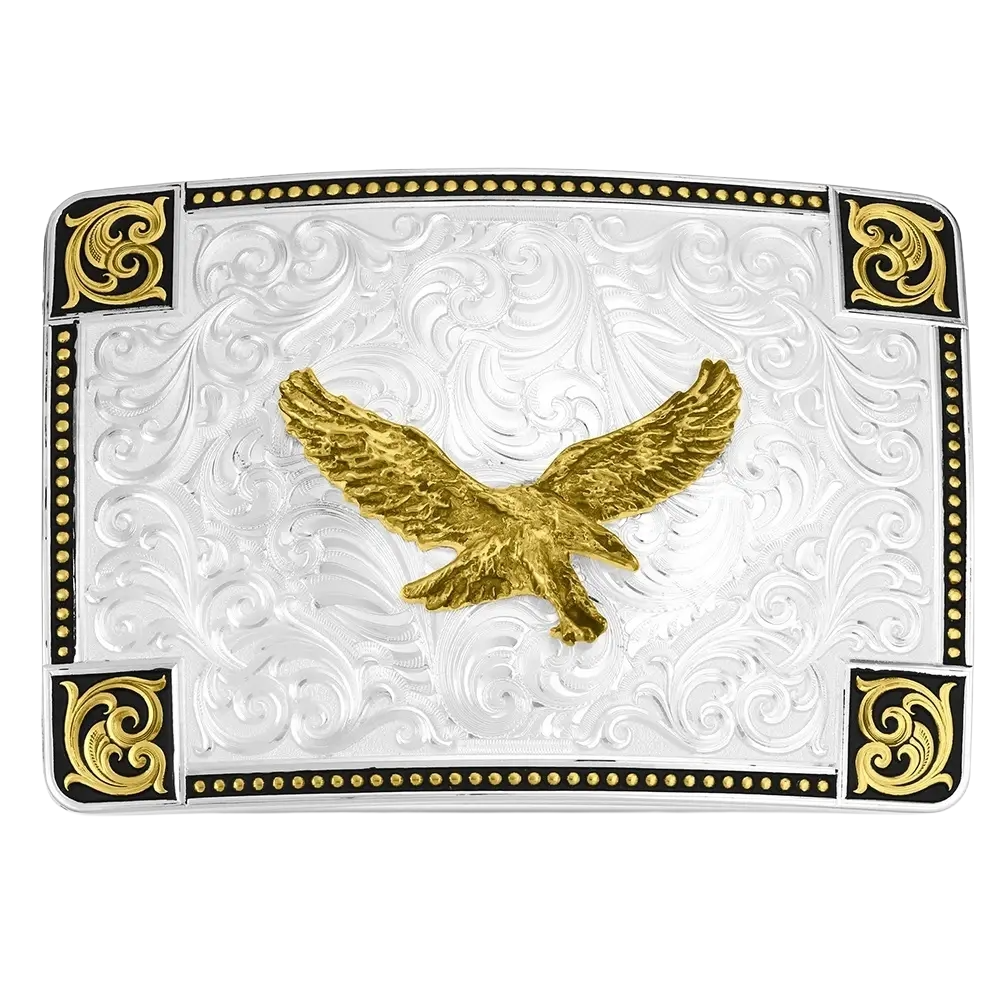 Montana Silversmiths Sierra Forge with Eagle Belt Buckle 57010-696 - Wild West Boot Store