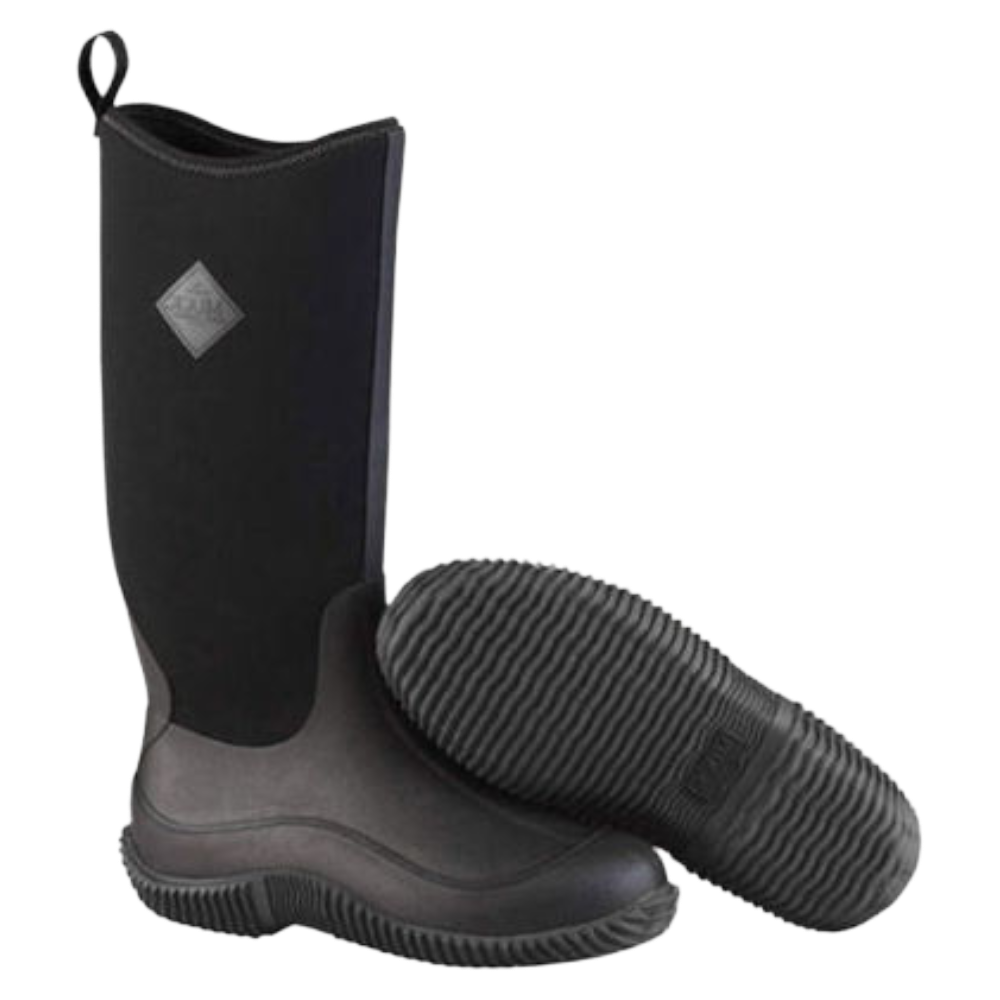 Muck® Ladies Hale Waterproof Black Tall Pull On Boots HAW-000-BLK - Wild West Boot Store