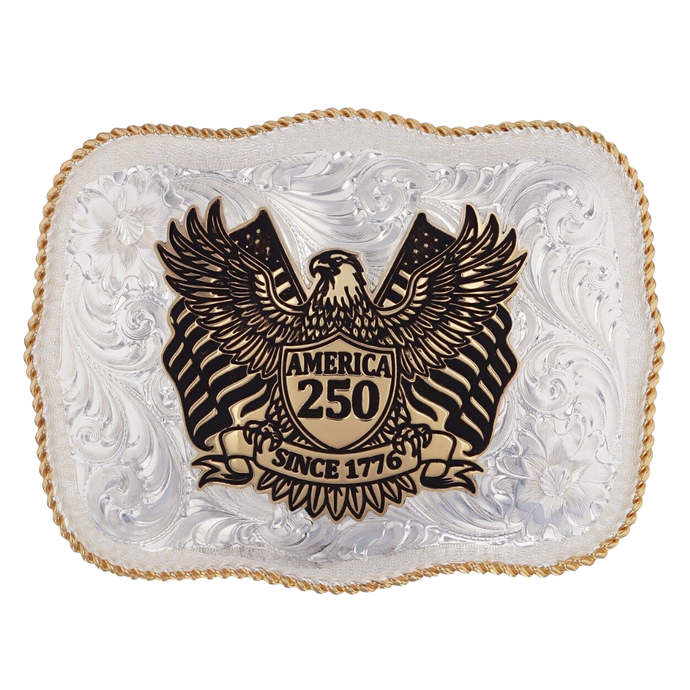 Montana Silversmiths America's 250th Anniversary Buckle 860F-3508X - Wild West Boot Store