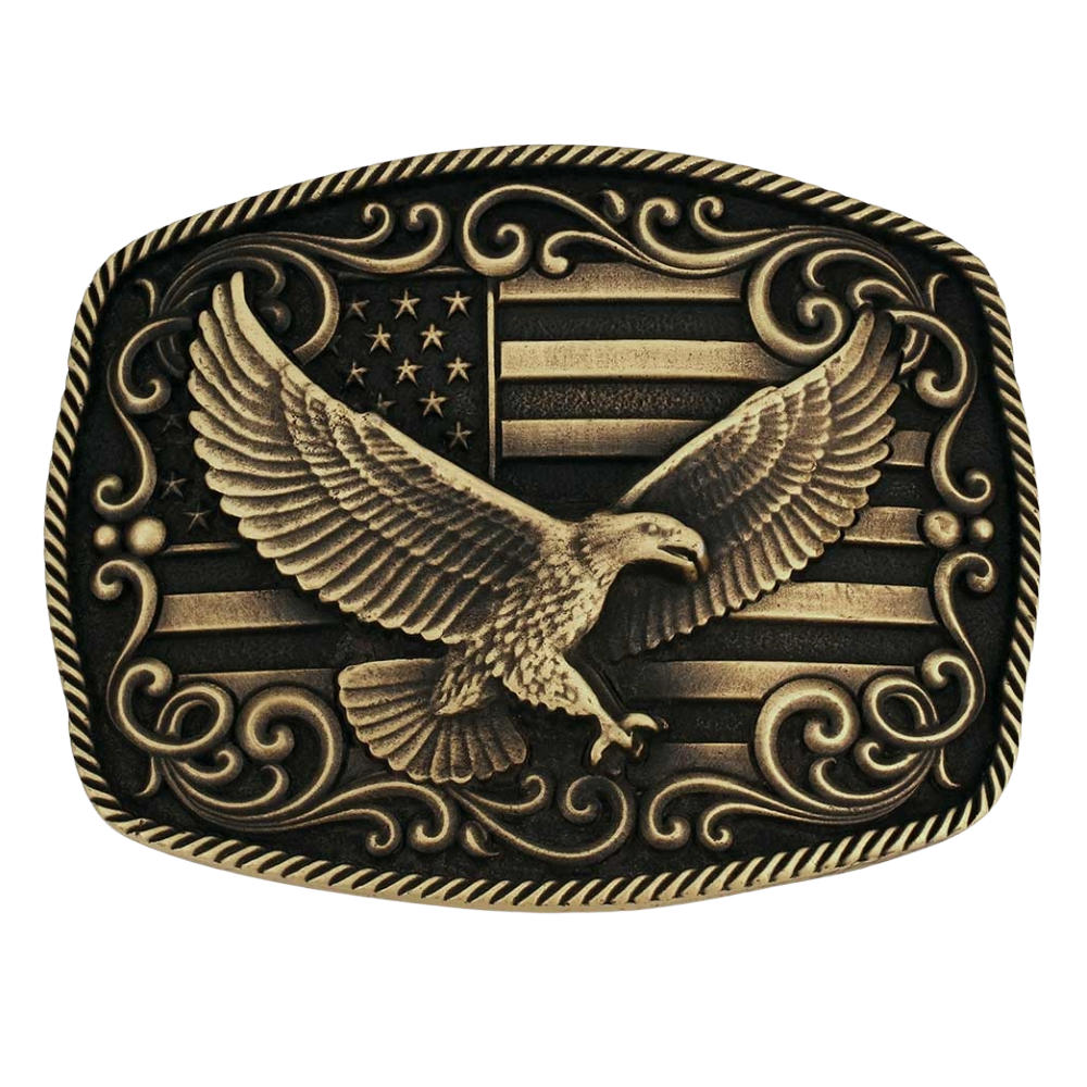 Montana Silversmiths Antique Bronze Sentinel Belt Buckle A1088C - Wild West Boot Store
