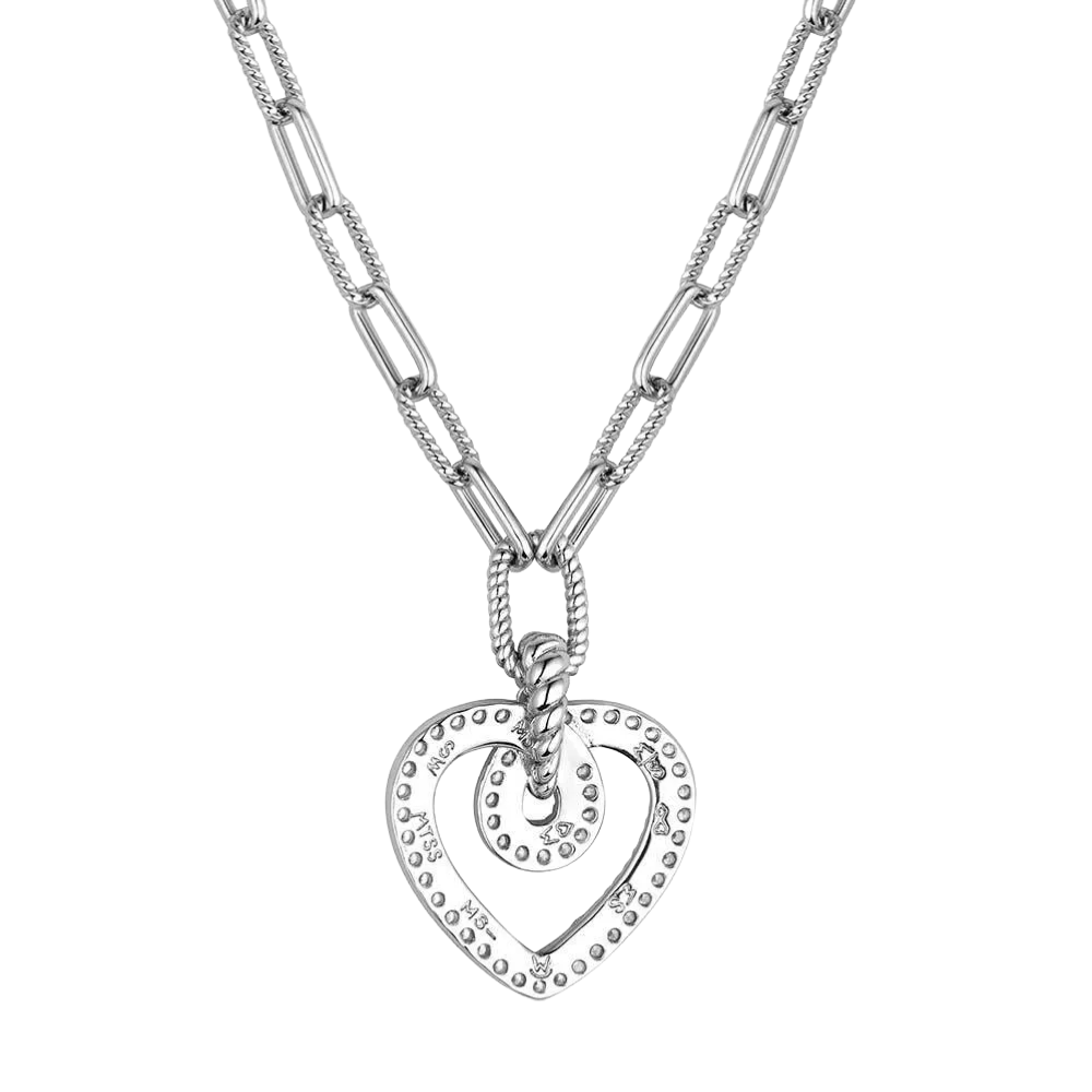 Montana Silversmiths Heart Of Radiance Crystal Necklace NC6472 - Wild West Boot Store