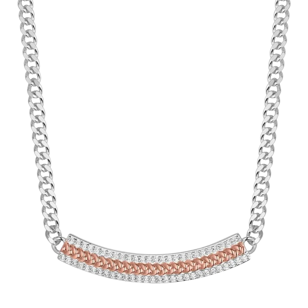 Montana Silversmiths Ladies High Prairie Two Tone Necklace NC6446 - Wild West Boot Store