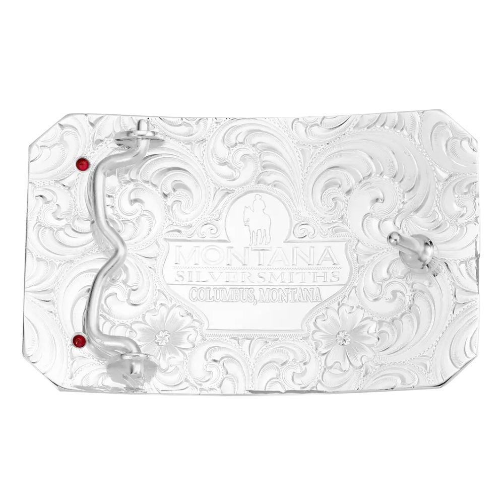 Montana Silversmiths Noble Pride American Made With Eagle Belt Buckle AM57910-1007M - Wild West Boot Store