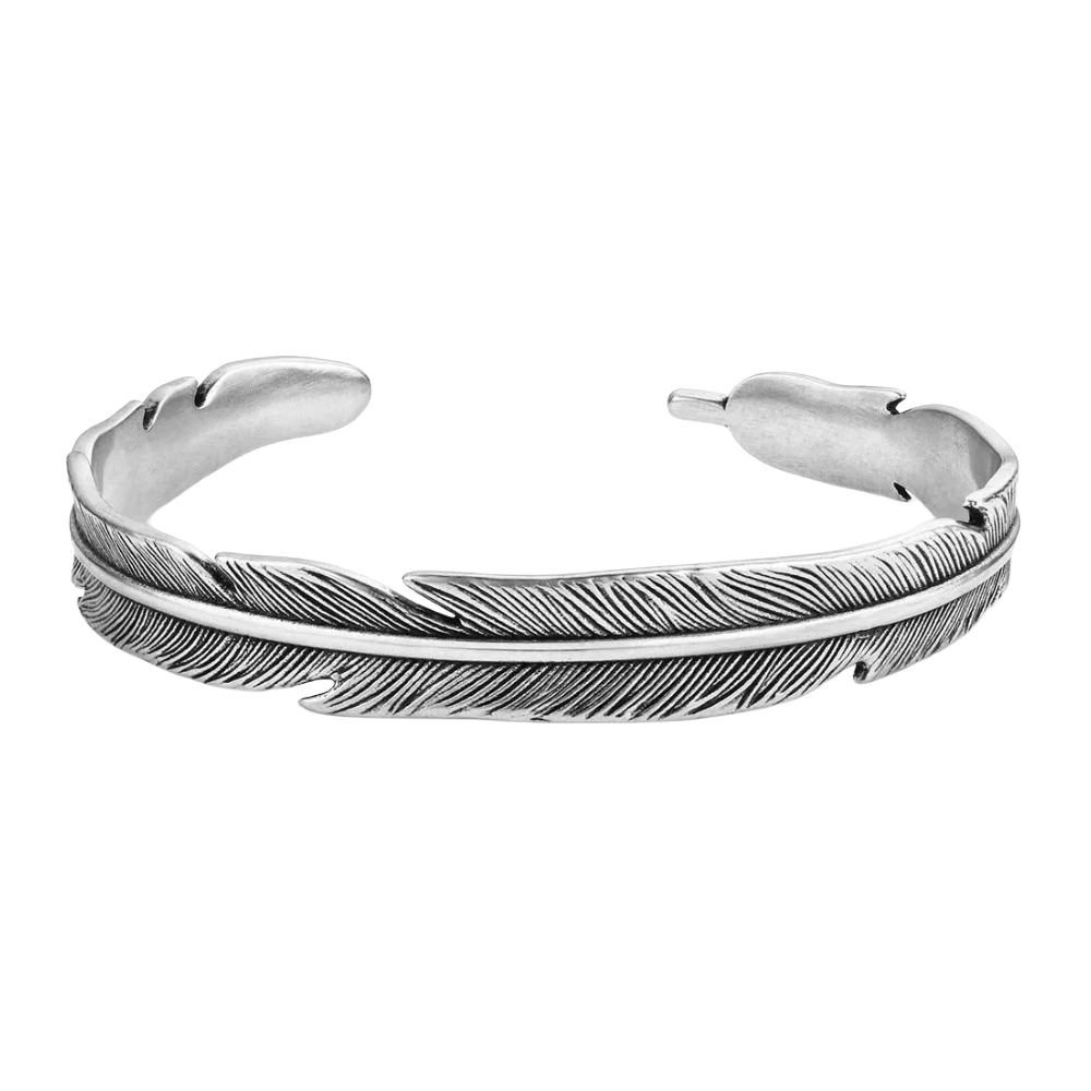 Montana Silversmiths Steelwing Cuff Bracelet BC6476 - Wild West Boot Store