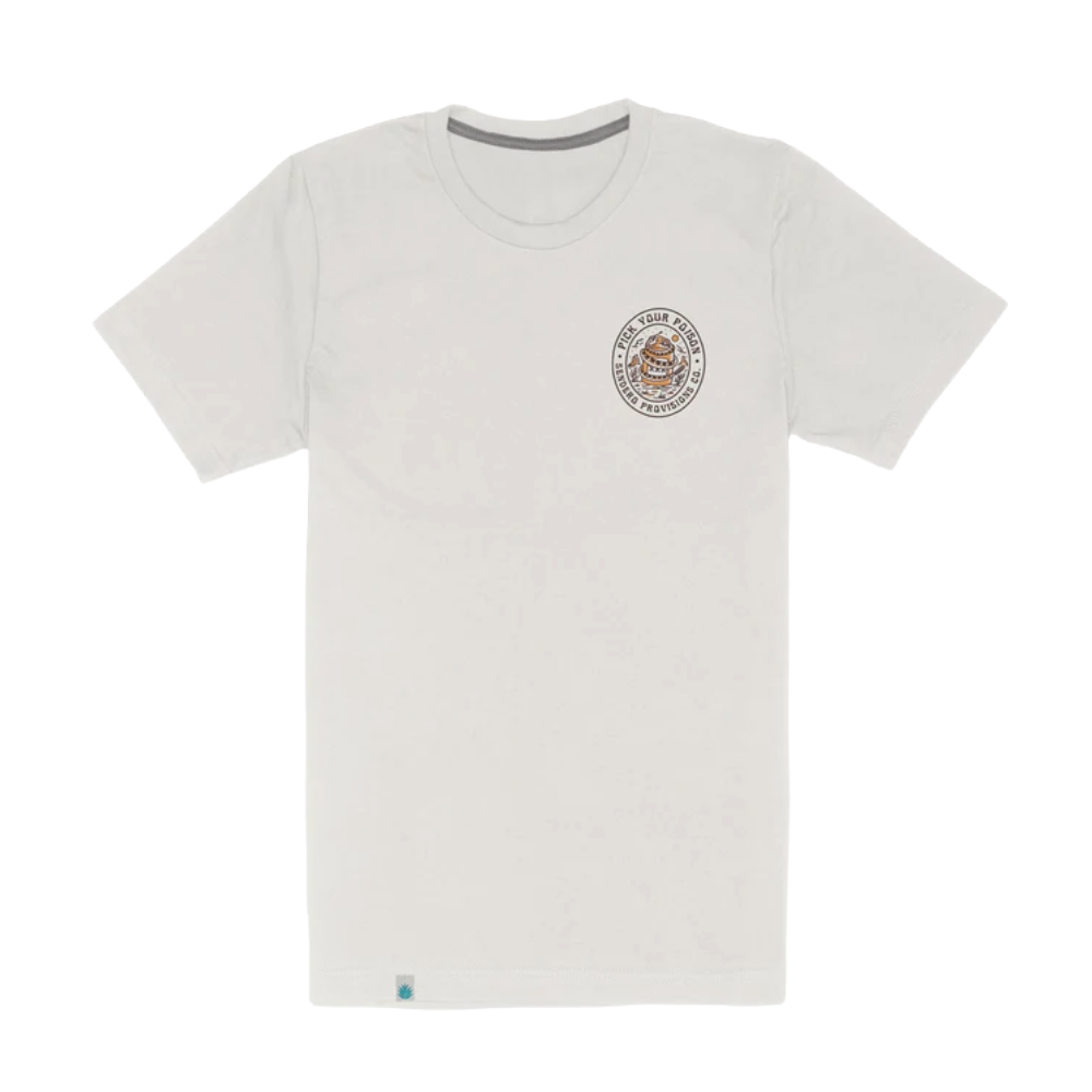 Sendero Provisions Co. Men's Pick Your Poison Vintage White T-Shirt SPCS126S11 - Wild West Boot Store