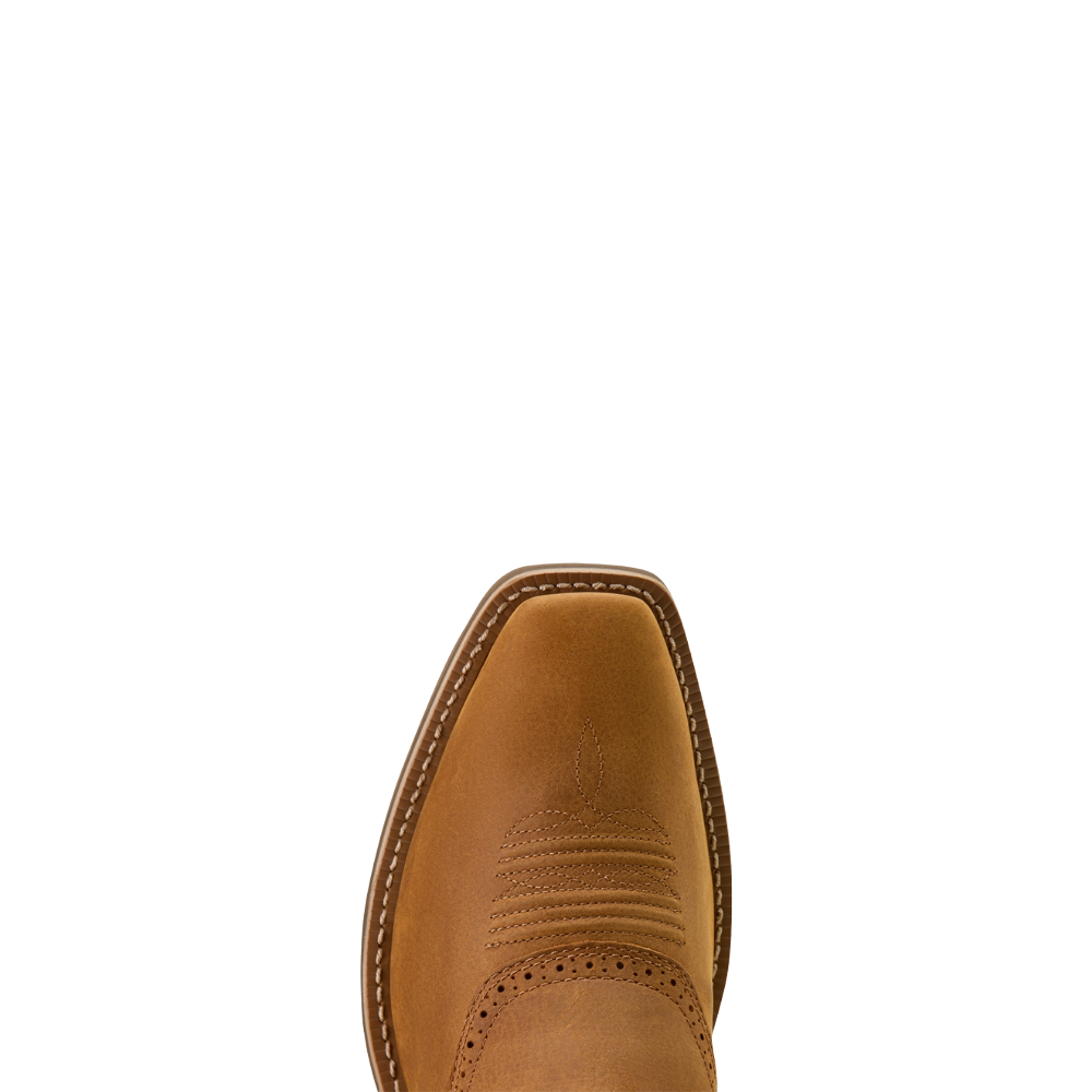 Ariat Men's Heritage Roughstock Brown Western Boot 10074219