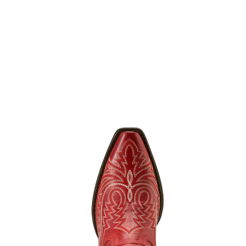 Ariat Ladies Round Up Collins Grenadine Red Western Boot 10074335