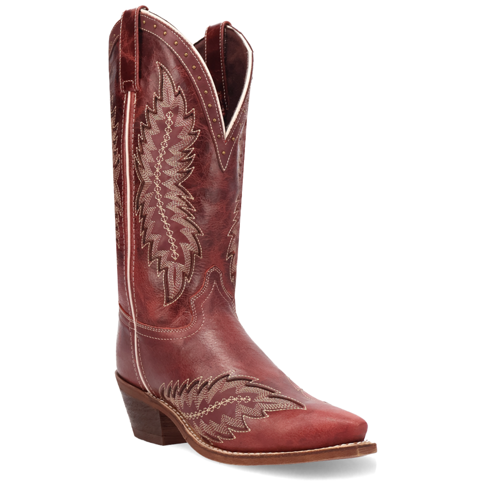 Dan Post Ladies Coyote Creek Red Leather Western Boot 20058