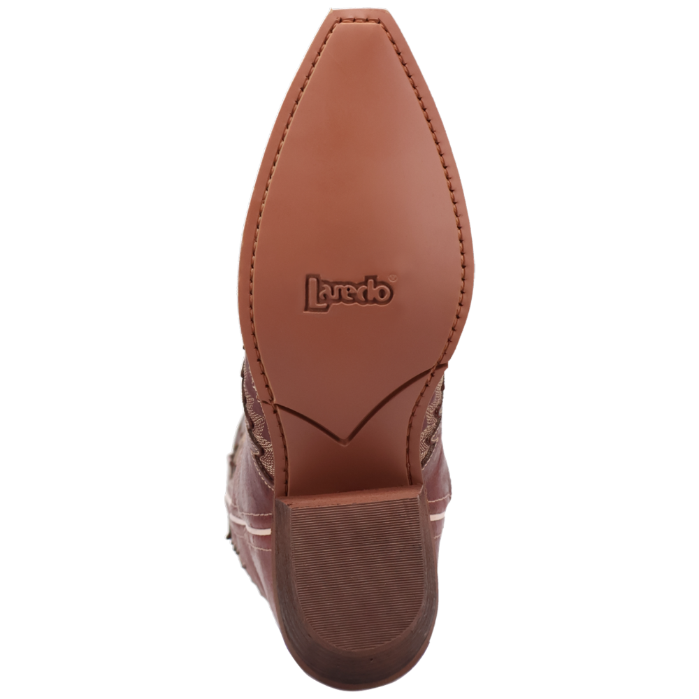 Dan Post Ladies Coyote Creek Red Leather Western Boot 20058
