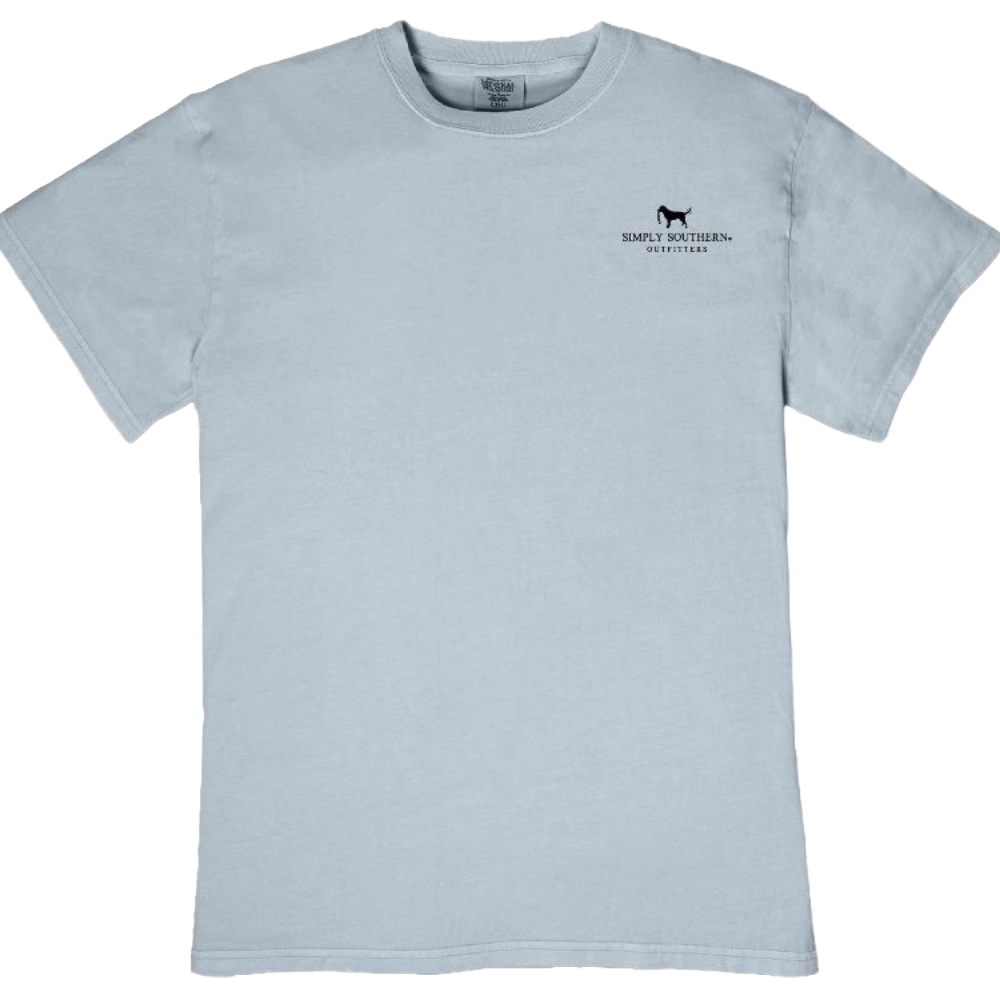 Simply Southern Men's Mineral Washed Deer Graphic T-Shirt MN-MINWASH-DEER-ASHEN - Wild West Boot Store