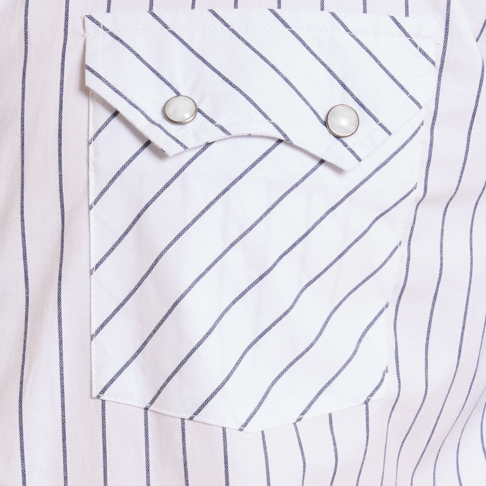 Panhandle Slim Men's Navy Modern Vintage Fit Snap Shirt PMN9S08141 - Wild West Boot Store