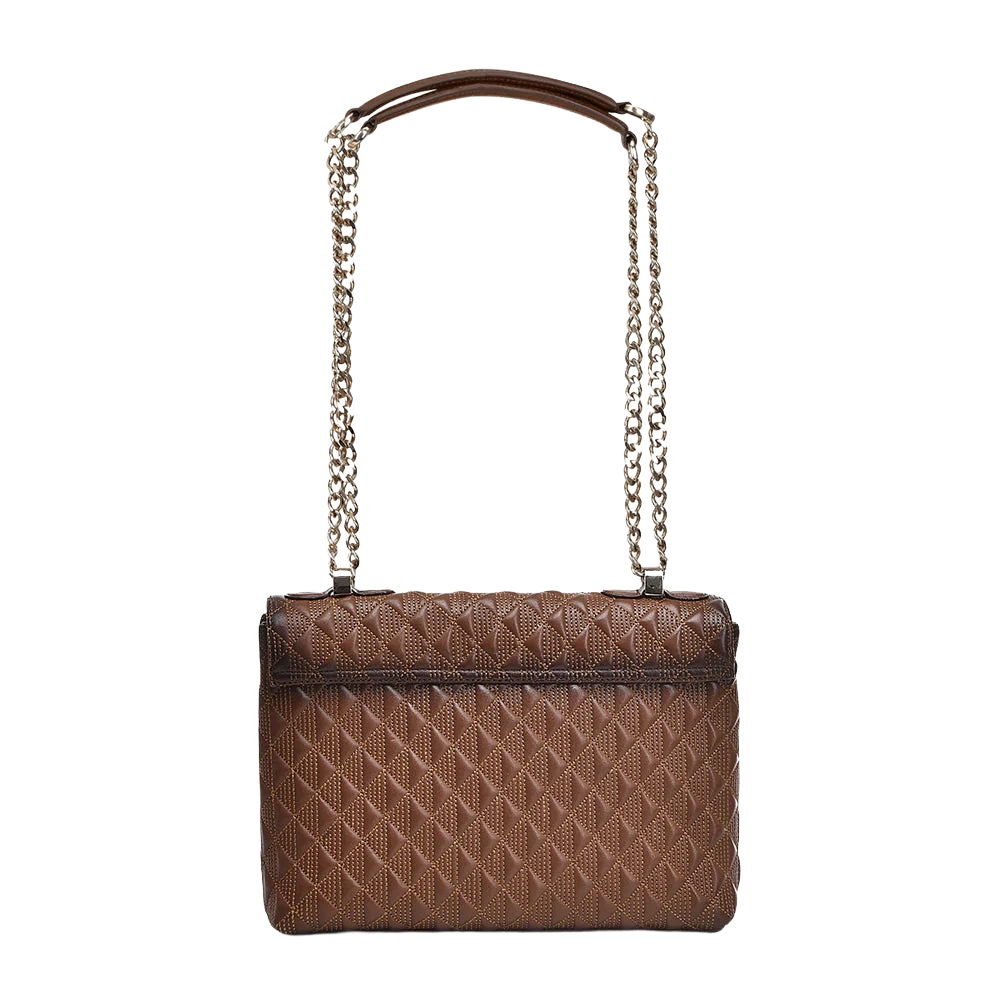 Cuadra Ladies Crystals Brown Leather Shoulder Handbag DU585 - Wild West Boot Store