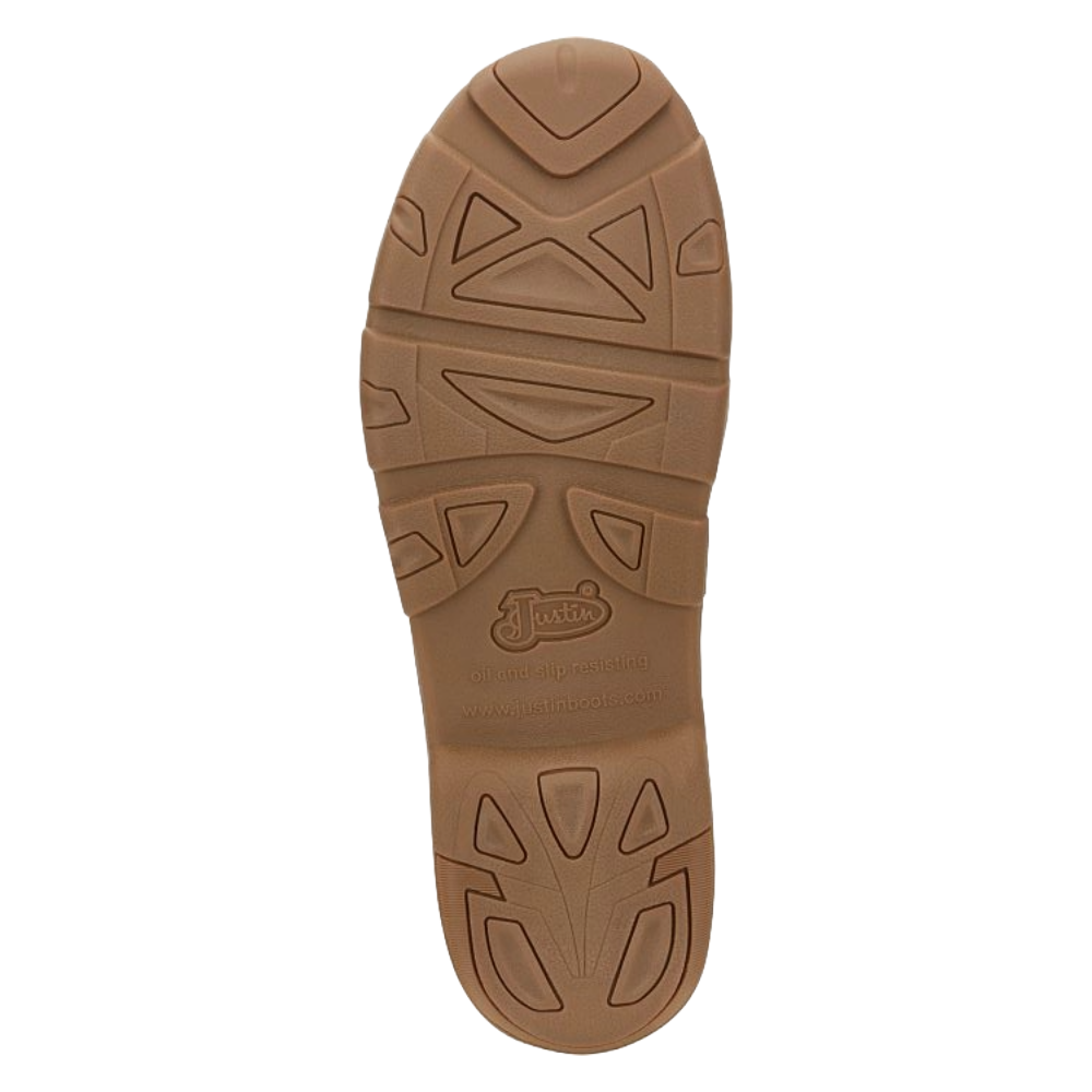 Justin Men's Cappie Steel Toe Brown Work Boots SE241