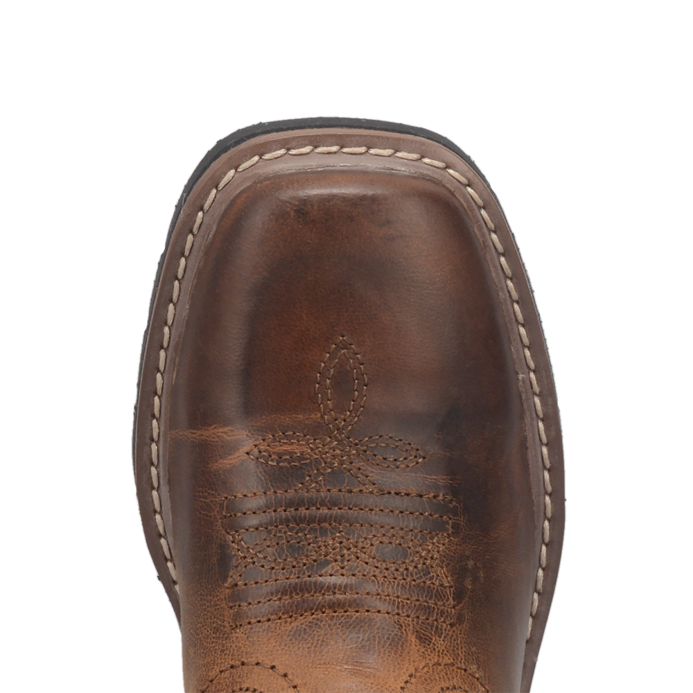 Dan Post Children's Amarillo Brown Leather Western Boot DPC2932