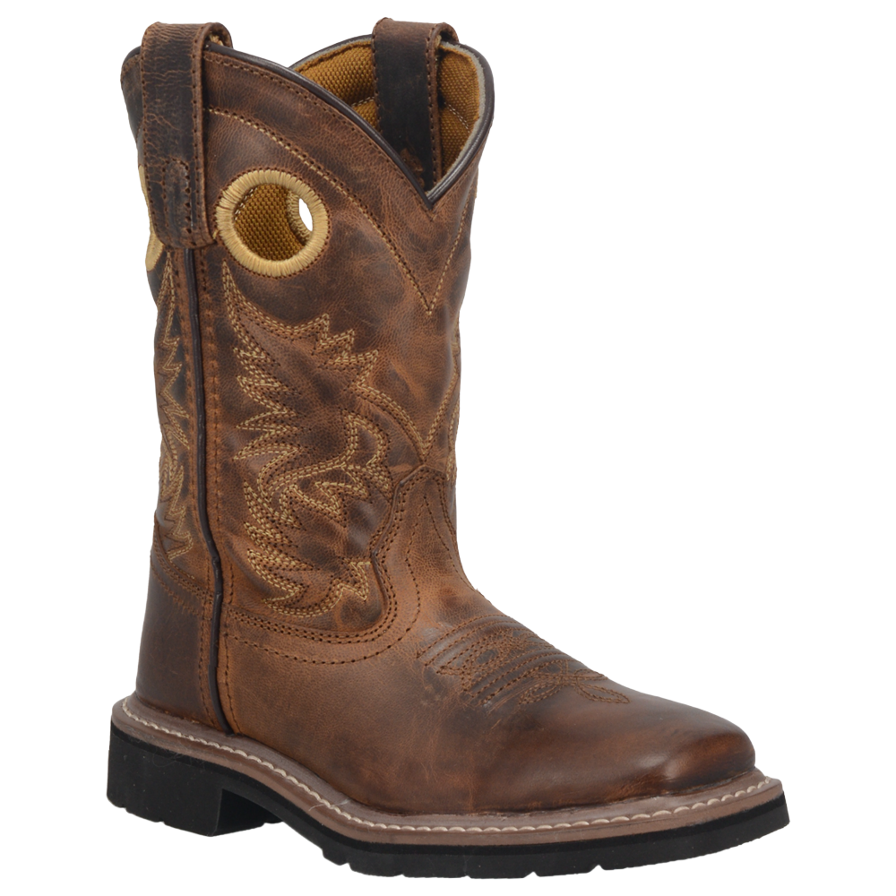 Dan Post Children's Amarillo Brown Leather Western Boot DPC2932