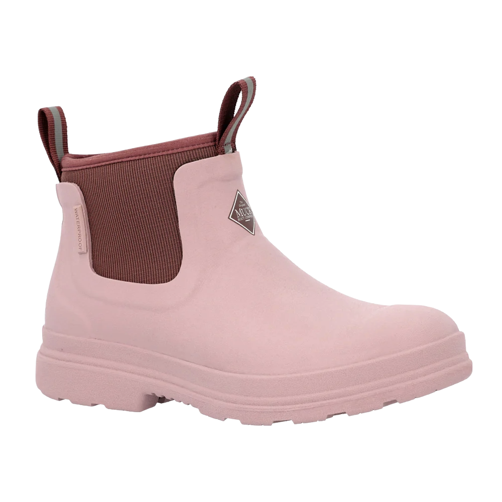 Muck Boot Company Ladies Rainscape Chelsea Pink Rain Boots MRSCHW40
