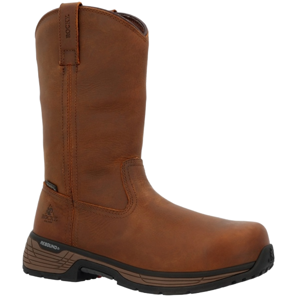 Rocky Men's Treadflex 11" Brown Composite Toe Work Boot RKK0469