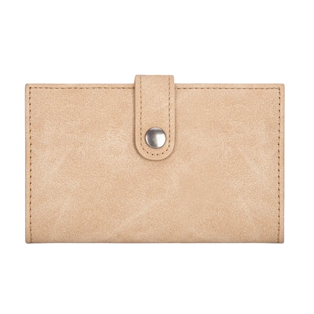 Wrangler Beige Floral Tooled Card Holder Bi-Fold Wallet WG162-W0331BG