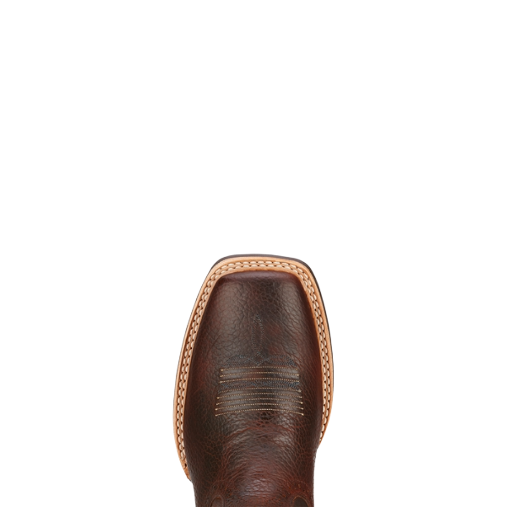 Ariat Men's Quickdraw Brown Oiled Rowdy Western Boot 10006714
