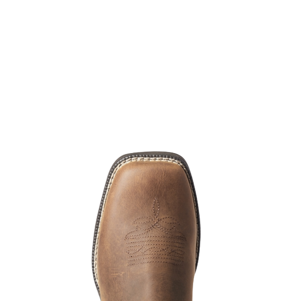 Ariat Ladies Anthem Shortie Waterproof Brown Western Boot 10038428