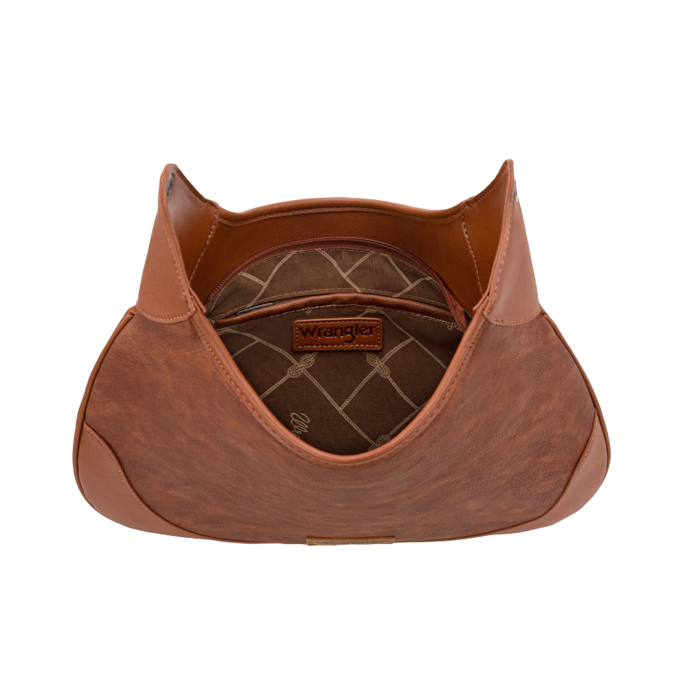 Wrangler Ladies Brown Hobo Bag/Crossbody Bag WG242-918BR