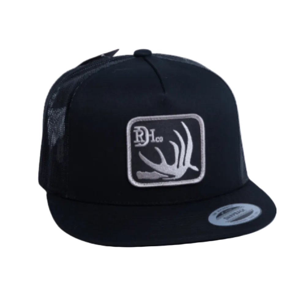 Red Dirt Hat Co. All Black Deer Shed Trucker Cap RDHC-163