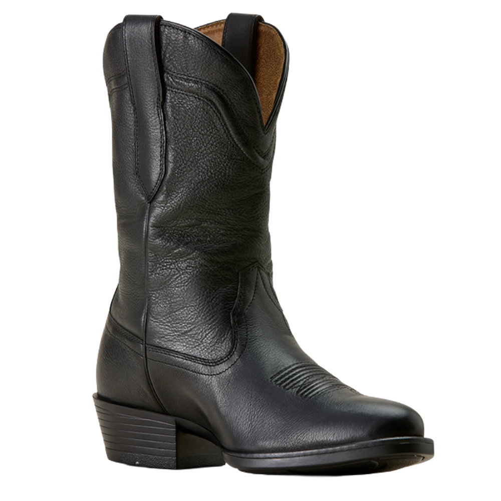 Ariat Men's Grayson Eclipse Black R Toe Western Boot 10074246