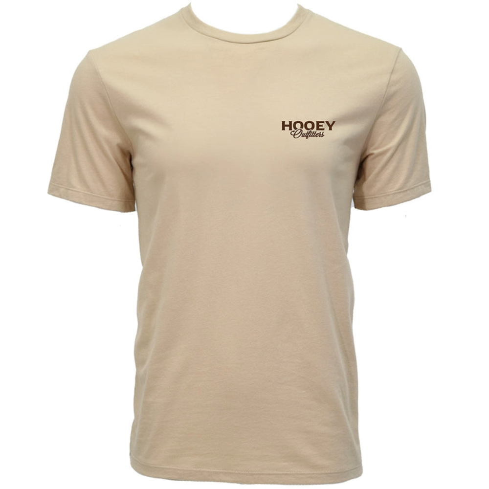 Hooey Men's "Outfitters" Tan Camo Graphic T-Shirt HT2615TN