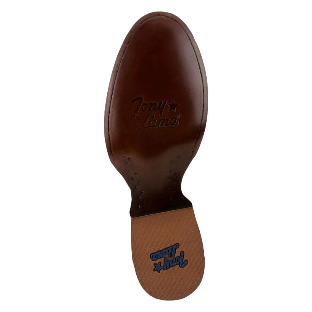 Tony Lama Men's Houston Cognac Cowhide 6" Western Boot DR3600